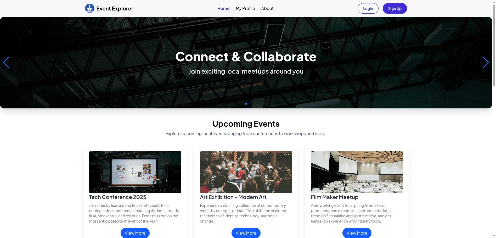 Event Explorer